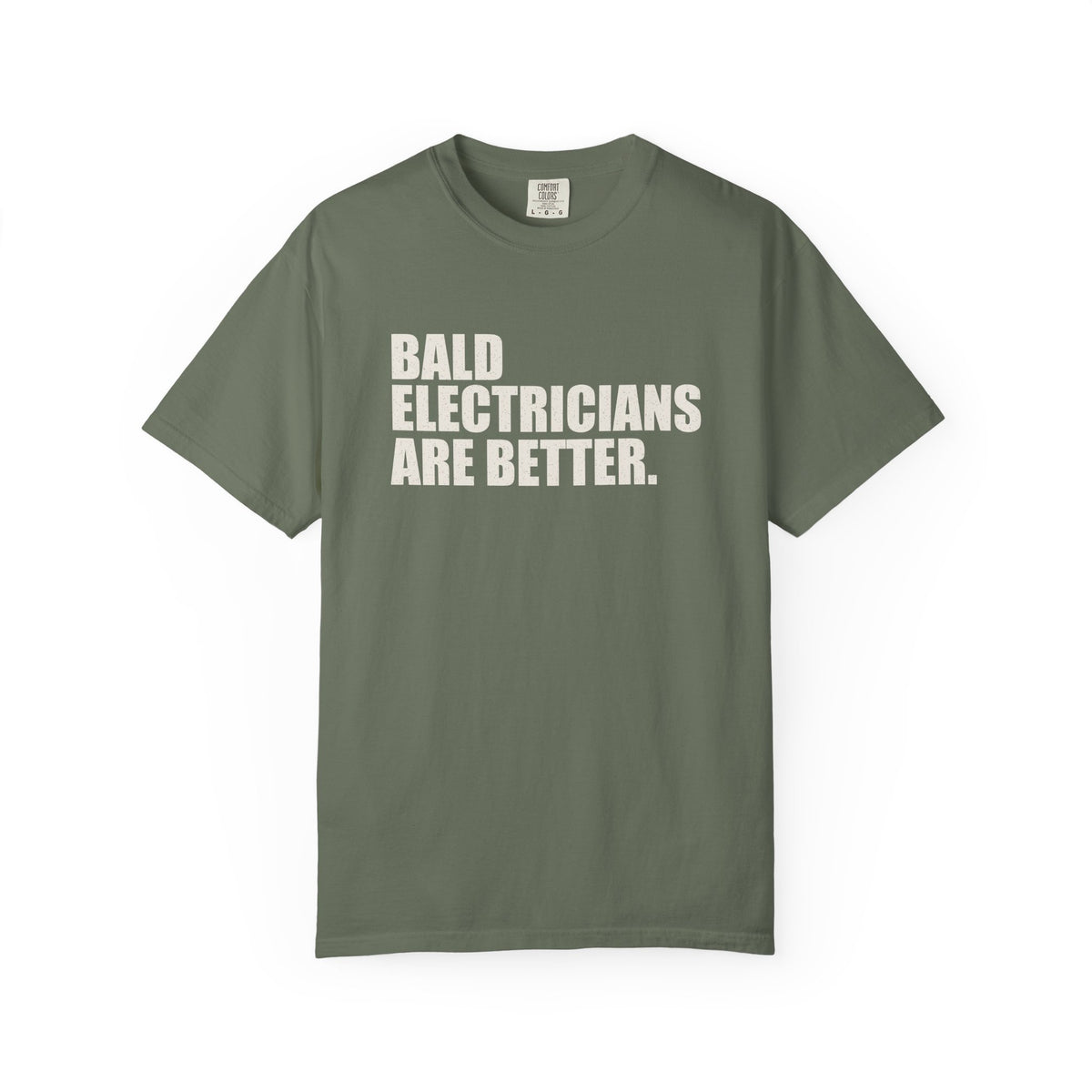 Bald Electricians Are Better Unisex Heavyweight T-Shirt