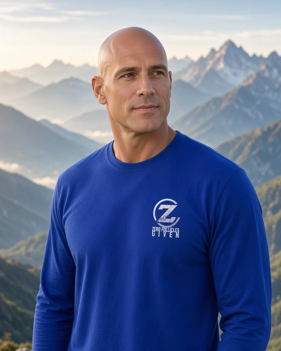 Horizon Seal Unisex Long Sleeve T-Shirt — Royal front