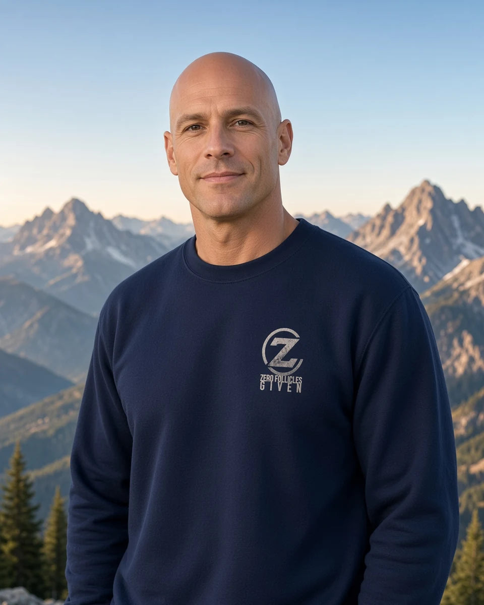 Horizon Seal Unisex Crewneck Sweatshirt — Navy front