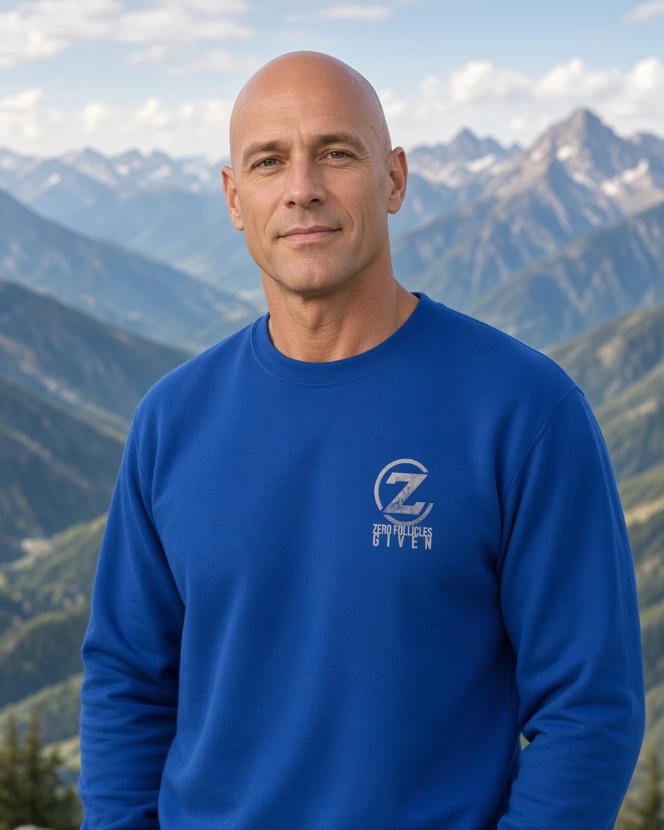 Horizon Seal Unisex Crewneck Sweatshirt — Royal front